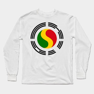 Korean Mali Multinational Patriot Flag Series Long Sleeve T-Shirt